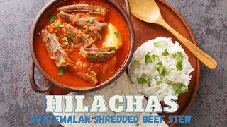 Hilachas, Guatemalan Shredded Beef Stew