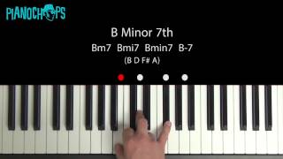B minor 7 on Piano - Bm7
