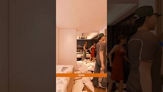 Mother Built A Modern \u0026 Luxurious Bedroom For Daughter Ritu || FactoFun || 3D Animation || #shorts