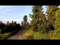 Trail running to Black Lake Peak