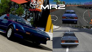 Toyota MR2 AW11 in Racing Games