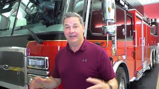 Walk Around of Randolph Fire Department's E-ONE HP 100 Platform - SO144171