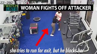 WATCH: Woman Fights Off Attacker At Gym