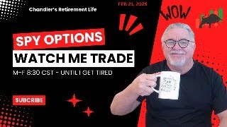 LIVE trading SPY Options (FREE)