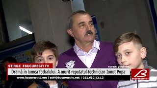 Dramă în lumea fotbalului. A murit reputatul technician Ionuț Popa