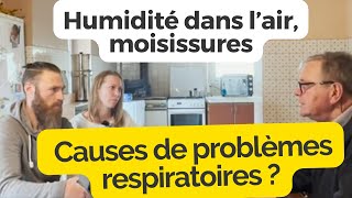 Humidité dans l'air, moisissures : causes de problèmes respiratoires ?