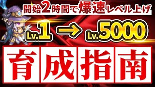 【ちびっこヒーローズ】初心者必見!!  Lv.5000までの育成指南の最効率はこれを見ろ！育成指南1弾