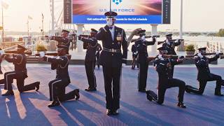 US Air Force Honor Guard Drill Team: \