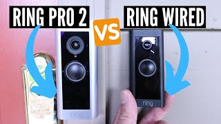Ring Wired vs Ring Pro 2 Doorbell
