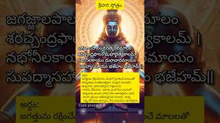 శ్రీహరి స్తోత్రం #shortsfeed #sriharistotram #vishnumantra #powerfulstotram