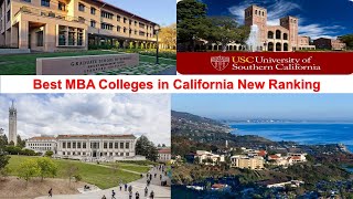 BEST MBA COLLEGES IN CALIFORNIA NEW RANKING