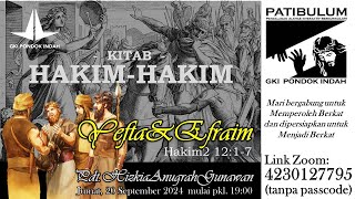 Patibulum - Hakim-hakim 12:1-7 : Yefta \u0026 Efraim