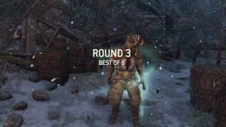 For Honor - Orochi vs Berserker duel gameplay (Tie breaker)