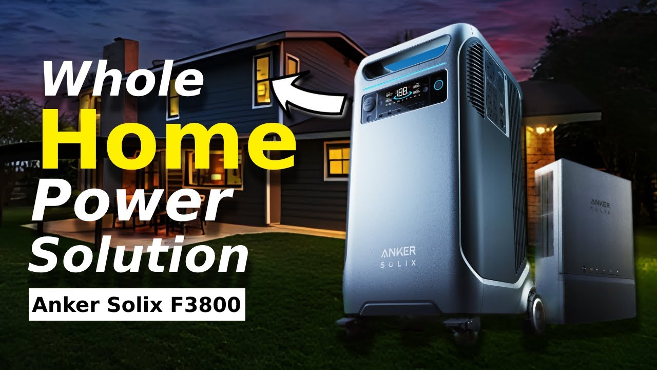 Anker SOLIX F3800 Power Station | Bring The Electricity With You Anker ...