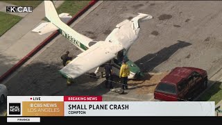 Small plane crash under investigation in Compton