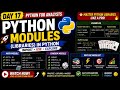 Day 17  Python Modules & Libraries Explained | Math Module, Random Module & Import in Python 
