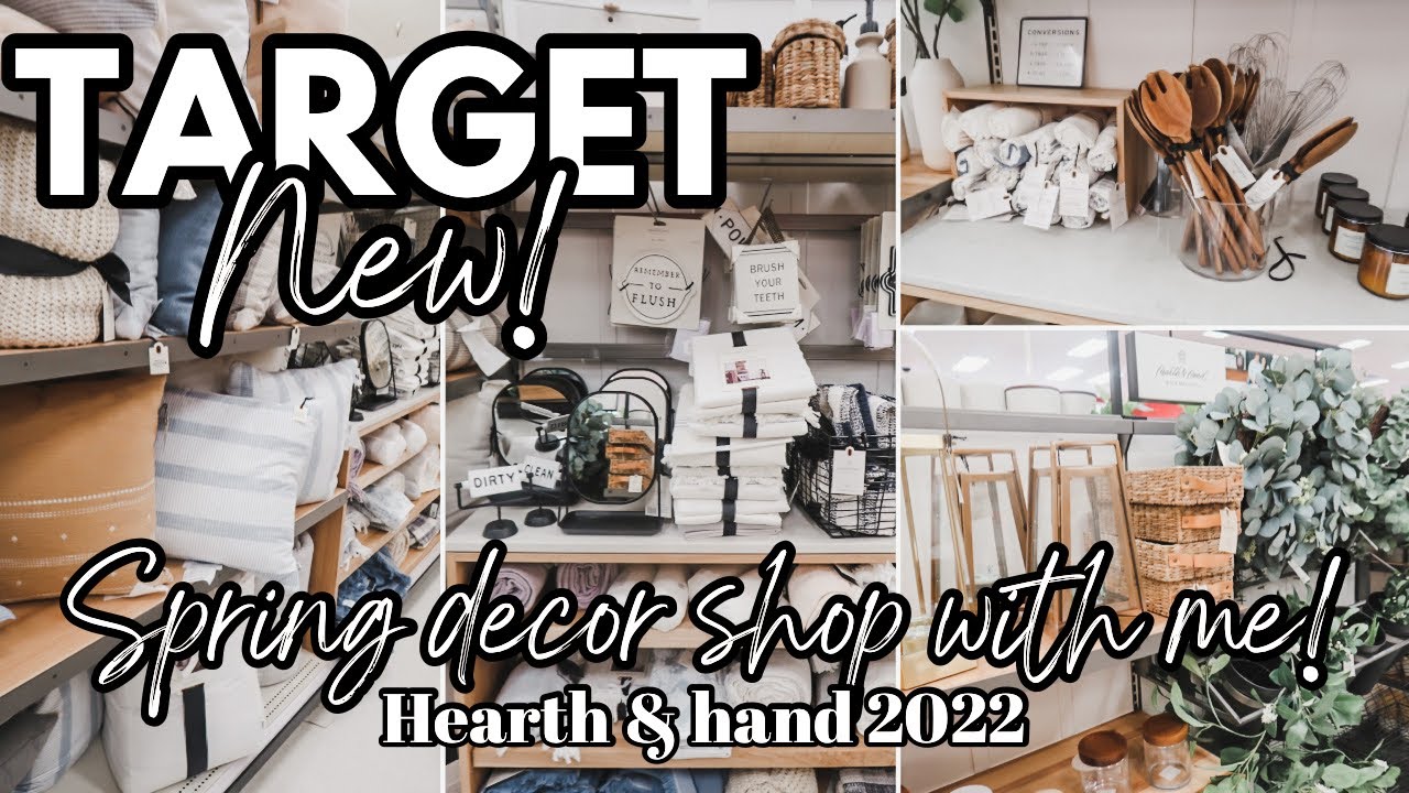 *NEW* 2022 TARGET DECOR | TARGET SHOP WITH ME 2022 | HEARTH & HAND 2022 SHOP WITH ME