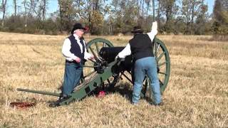 Adams County Ohio Civil War days - Cannon demonstrations