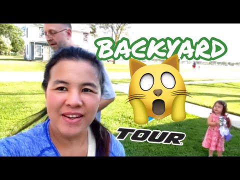 Backyard Tour Youtube