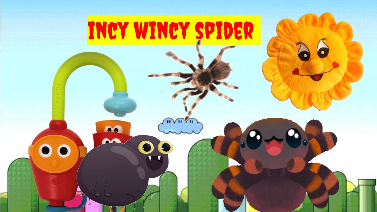 Incy Wincy Spider Nursery Rhymes Preschool Kindergarten Song Songs For