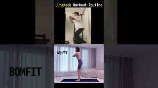 Trying Jungkook’s workout tip 💜😅#BTS#jungkook#shorts