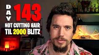 Day 143 of not cutting my hair until 2000 blitz on chess.com