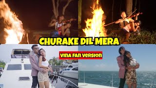 CHURAKE DIL MERA - Vina fan Version re create Parodi India || Akhsay Kumar Shilpa Shetty