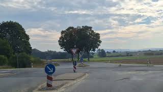 Fahrt von Bodensee nach Seulingen im Landkreis Göttingen im Bundesland Niedersachsen in Deutschland