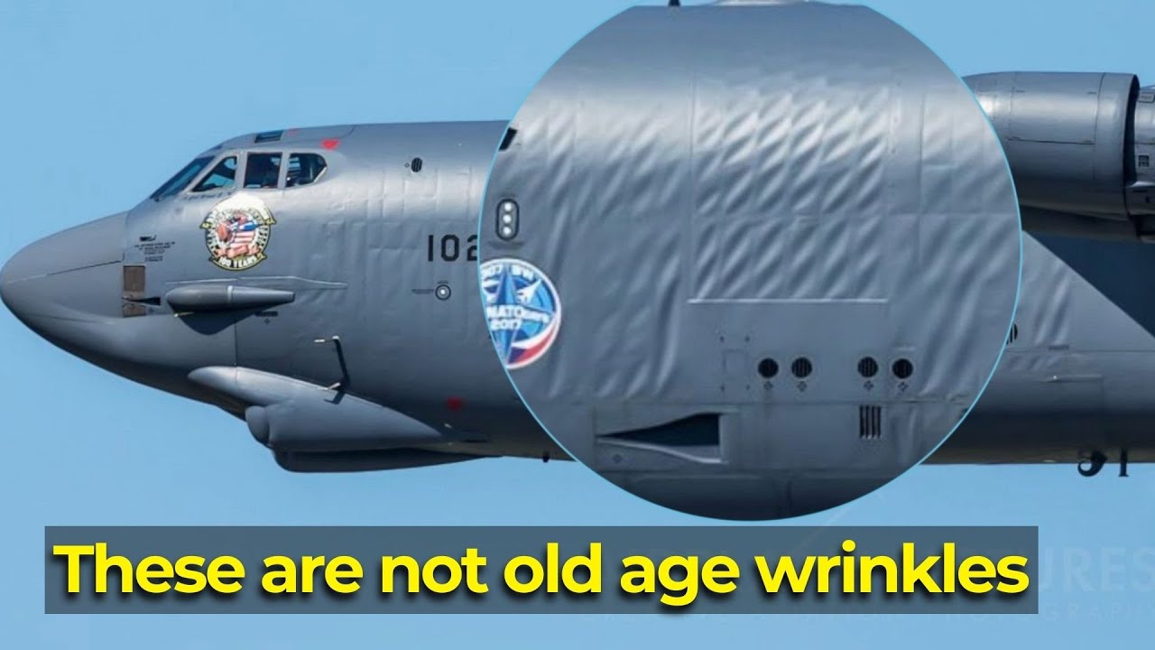 Why Is The Skin Of A B-52 Wrinkled? | B-52H Stratofortress - YouTube