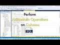 How to perform Arithmetic Operations on columns of SQL table? | SQL tutorial for beginners