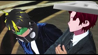 [MMD] Will Smith slaps Chris Rock - Kurono Gomi slaps Zet Zero ft. Piapi Ufo