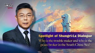 Who is the trouble maker and who is the peace broker in the South China Sea?