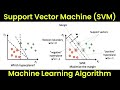 What is Support Vector Machine? | SVM Algorithm in Machine Learning | ML Tutorial For Beginners