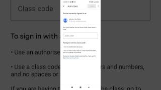 How to join Google classroom by using class code.
