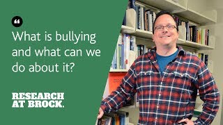 What is bullying and what can we do about it?