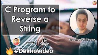 C Program to Reverse a String