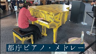 【都庁ピアノ】ハイライト「ラ・カンパネラ」他/ストリートピアノ／ピアノで弾いてみた