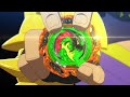 all creations and upgrades of beyblades in beyblade burst quadstrike