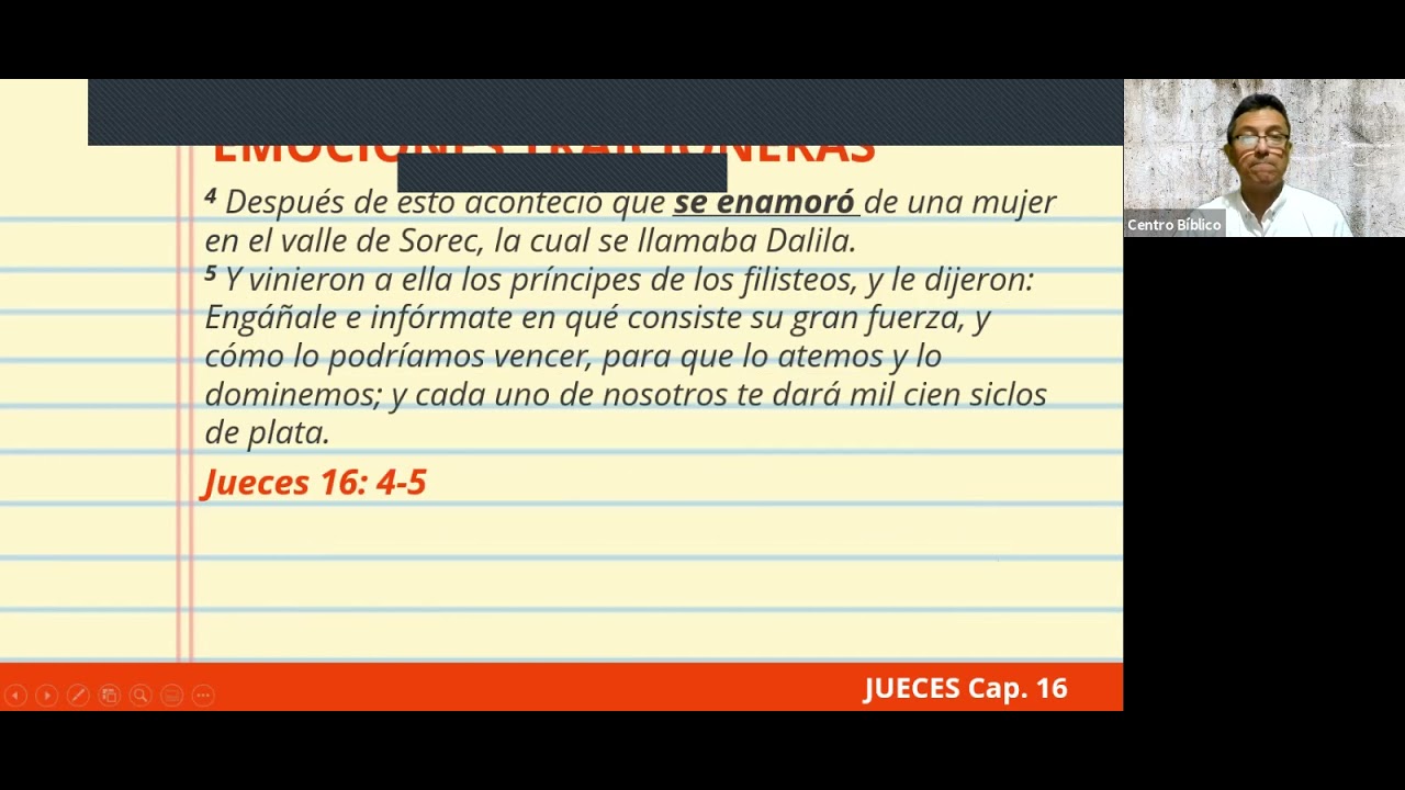 Jueces 16 - YouTube