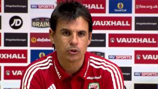 Chris Coleman: 'you never spell Wales with a 'Q'...'