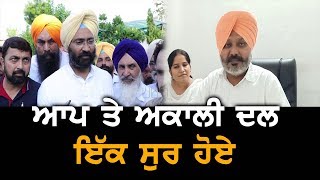 ਪਹਿਲੀ ਵਾਰ ਇੱਕ ਸੁਰ ਹੋਏ ਆਪ ਅਤੇ ਅਕਾਲੀ ਦਲ | TV Punjab