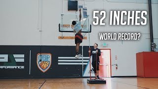 Highest Jump EVER? 52 Inch Vertical Behind The Scenes and Thoughts