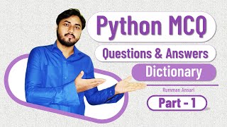 Python MCQ - Dictionary