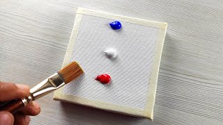 Easy Painting Idea on small canvas #31 | Mini Canvas painting | Acrylic painting idea #2