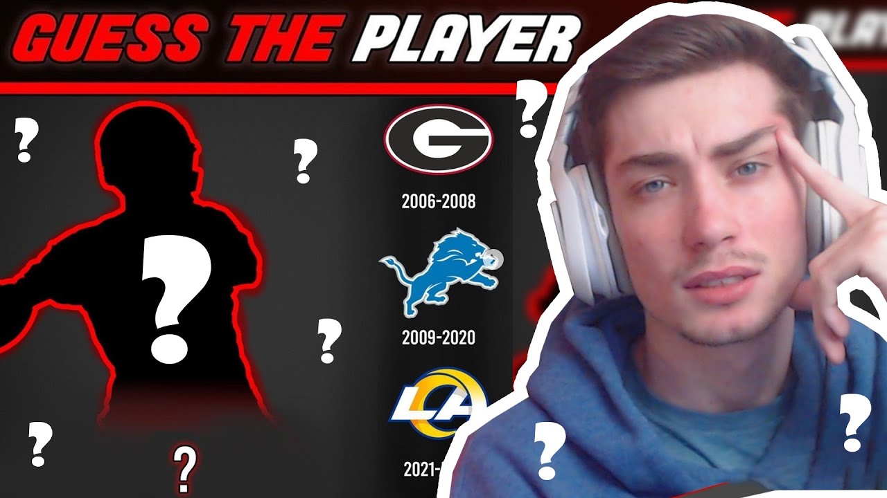 Guess That Nfl Player Youtube