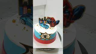 SpiderMan cake /របៀបធ្វើនំខេកSpiderMan