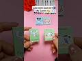 DIY cute Sanrio mini books #sanrio #diy #kuromi #cinnamoroll #melody