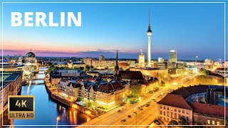 4K BERLIN Drone Footage: The City of Lights | Germany #Berlin