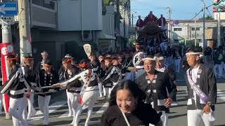 泉大津市 濱八町地区 元町 入魂式。泉大津#濱八町#元町#だんじり#神社#神#大阪#寺#祭り#宮#危#歴史#伝統#岸和田#入魂#やり回し#大津#秋#Japan#festival#fight