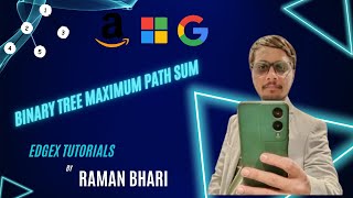 Binary Tree Maximum Path Sum | LeetCode 124 Explained | DFS + Recursion in Python